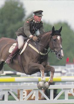 1995 Collect-A-Card Equestrian #27 John Ledingham / Kilbaha Front